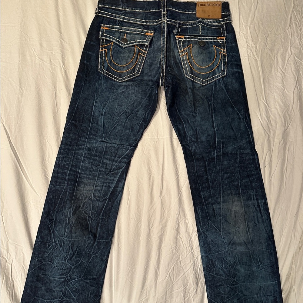 True Religion Jean size 36 relaxed straight cut